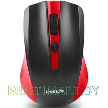 Мышь Smartbuy One 352AG (черный/красный) картинка 2